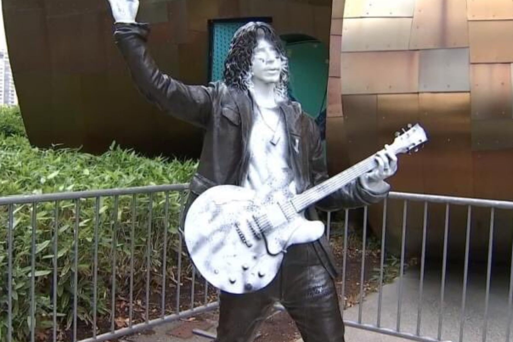 Vicky Cornell Slams 'False Narrative' Over Vandalised Chris Cornell Statue