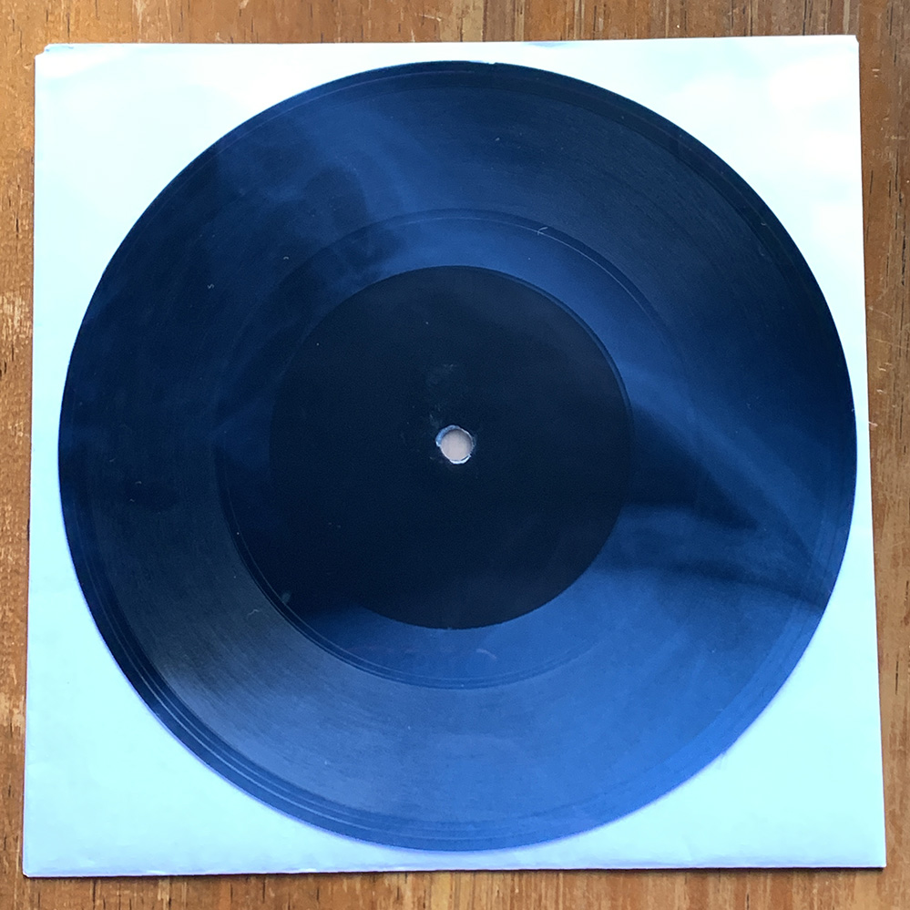 Image of the X-ray vinyl edition of The Avalanches' "Reflecting Light"