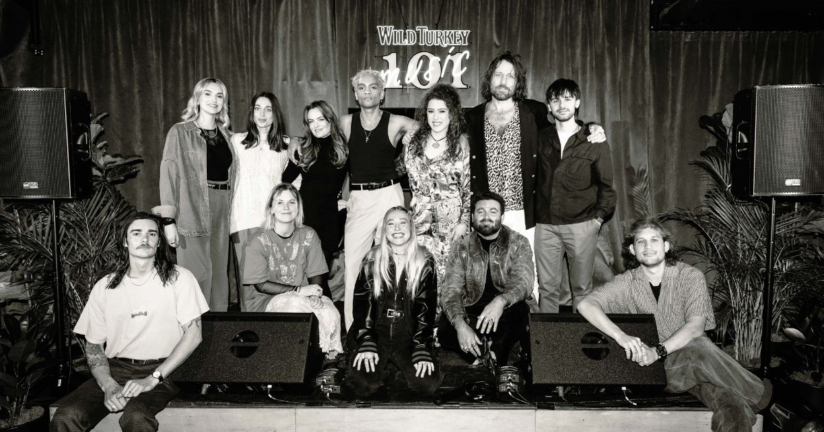Wild Turkey House of Music 101 2024 mentees and angus and julia stone