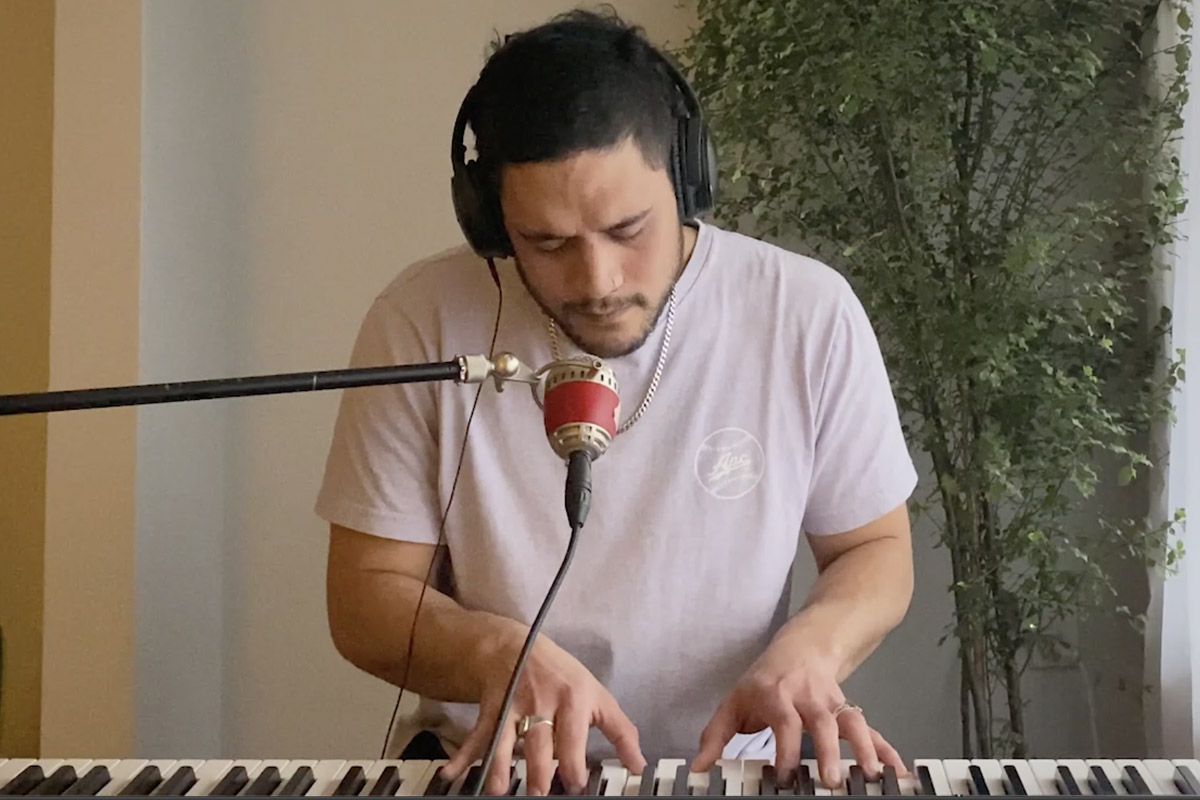 Image of Camp 8 performing for Rolling Stone's 'In My Room' series