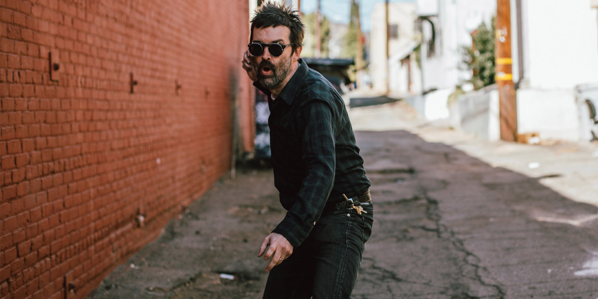 Image of E, aka Mark Oliver Everett, of the Eels