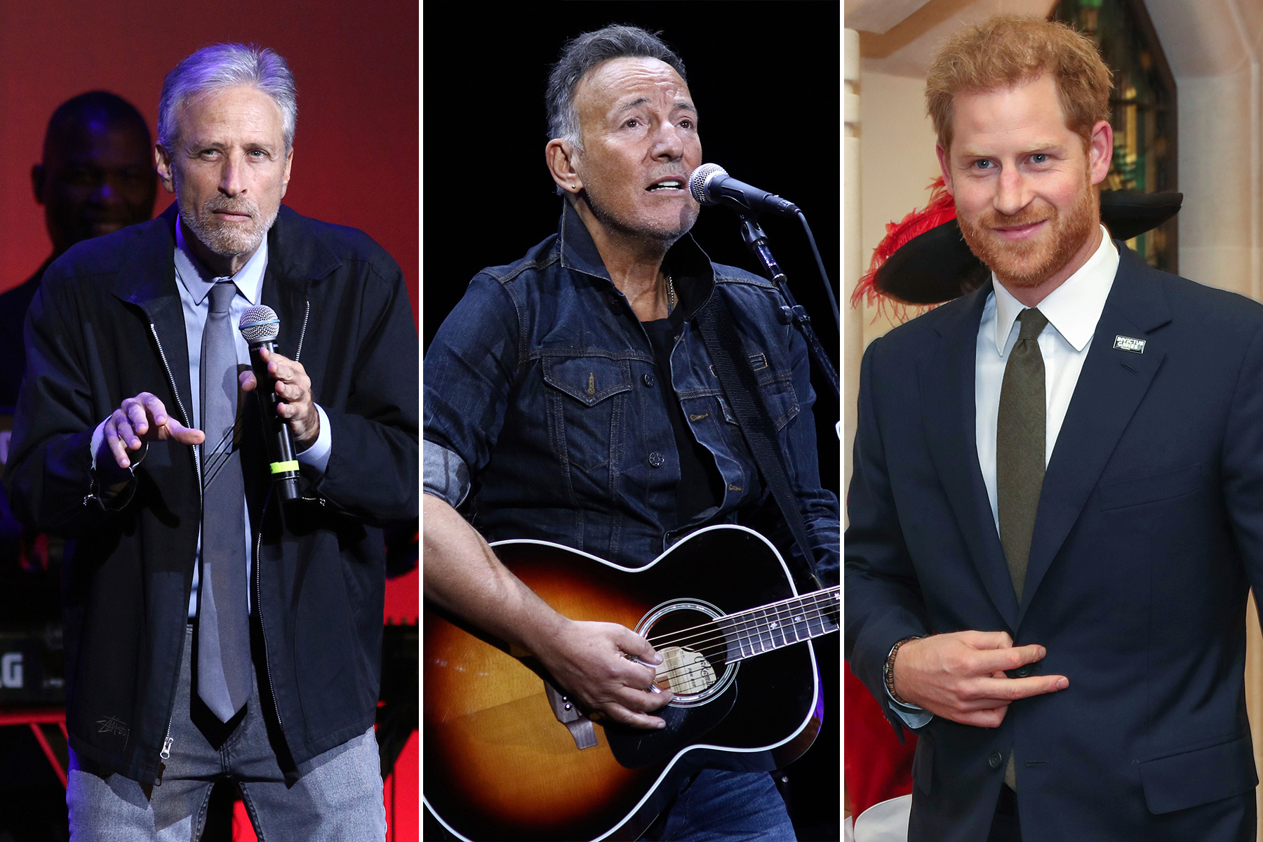 Bruce Springsteen, Jon Stewart, Prince Harry to Appear at Virtual(00)