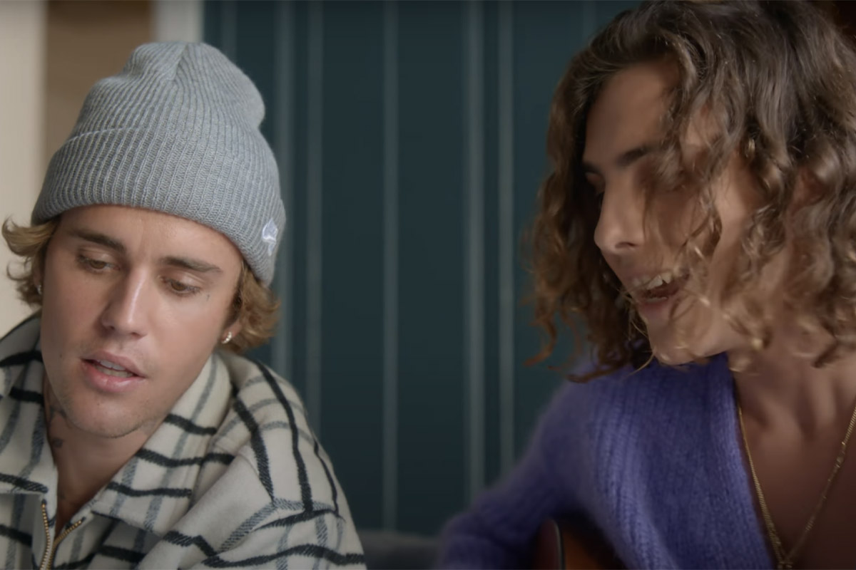 Image of Justin Bieber and Eddie Benjamin