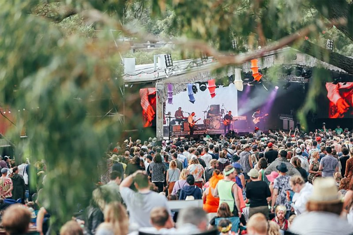 Image of The Golden Plains festival in 2017