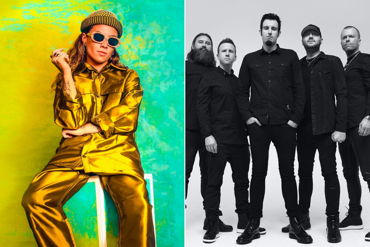 Image of 'The Sound' performers Tash Sultana and Pendulum