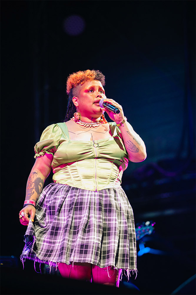 Kaiit performing at the 2021 edition of WOMADelaide