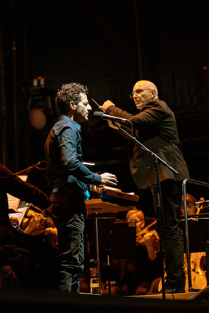 Image of Lior performing at the 2021 edition of WOMADelaide