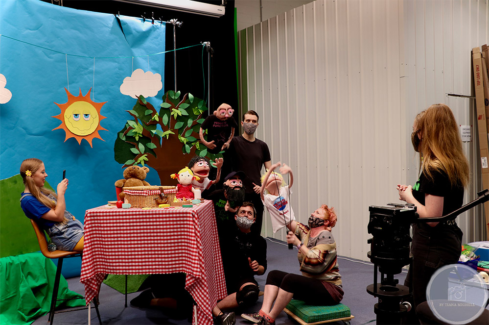 Behind the scenes of the Private Function 'Give War A Chance' video