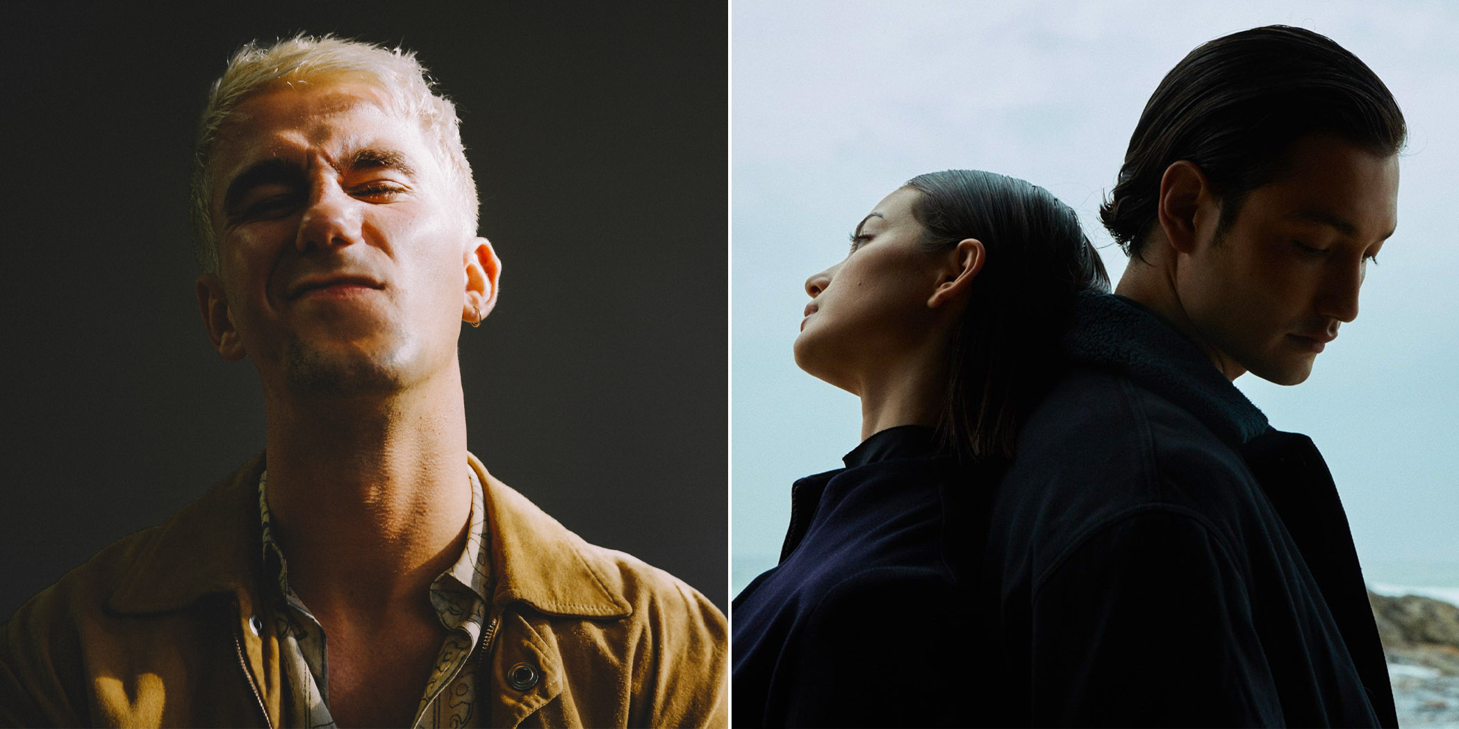 Two panel image of SG Lewis and Lastlings