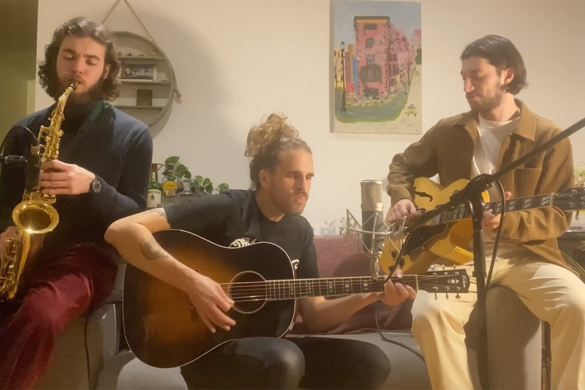 Image of Timothy Wolf performing for 'In My Room'