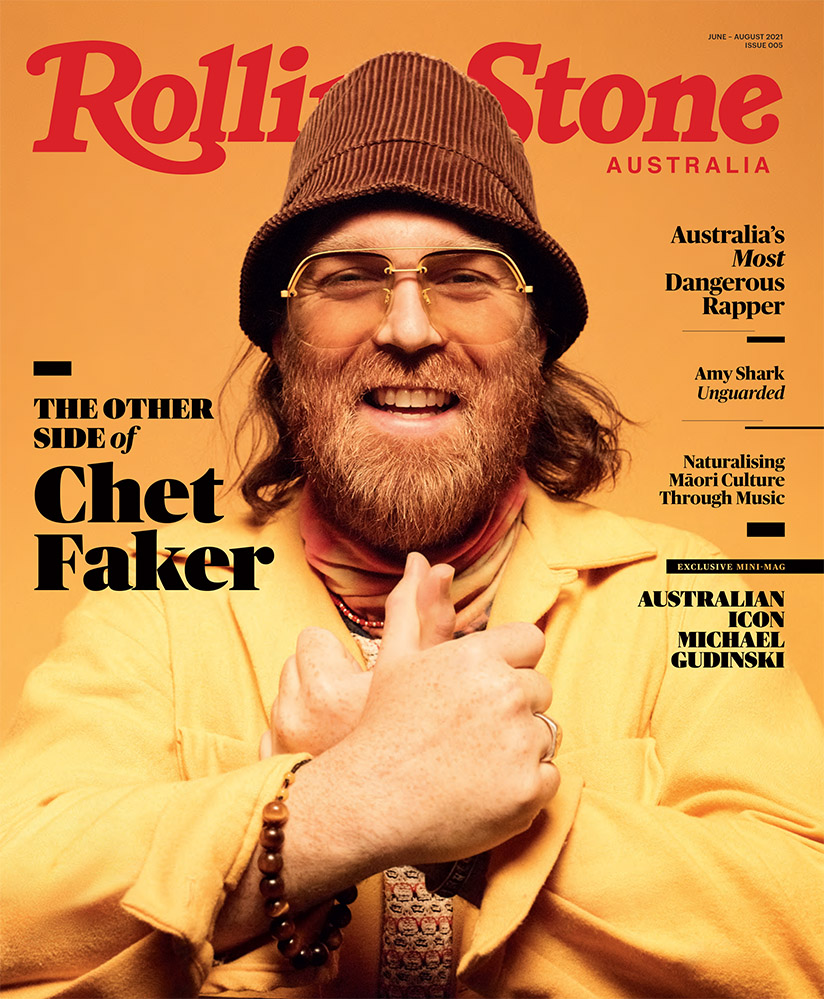 Chet Faker on the cover of Rolling Stone