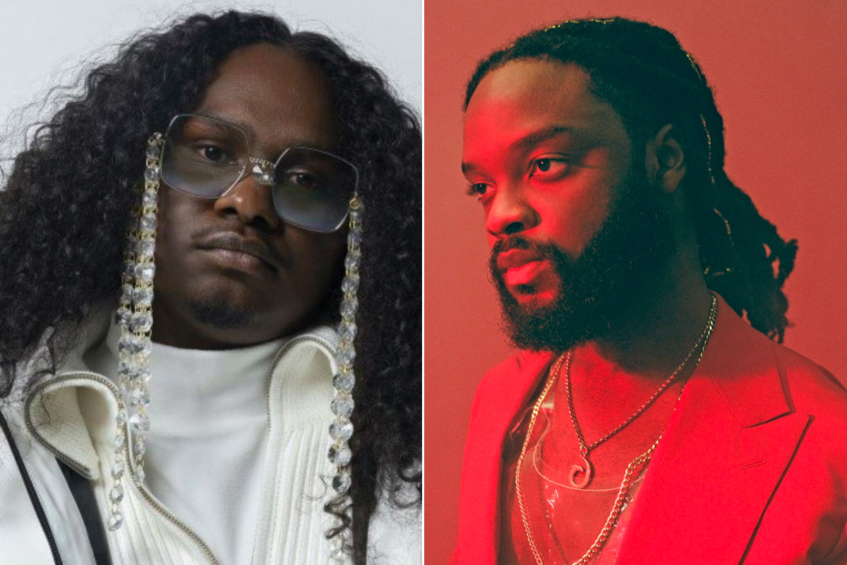 Image of shortlisted Australian Music Prize nominees, Baker Boy and Genesis Owusu