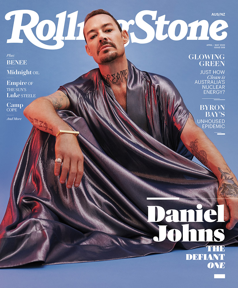 Daniel Johns, photographed in Newcastle on February 12th, 2022, by Sam Wong and Long Story Short.