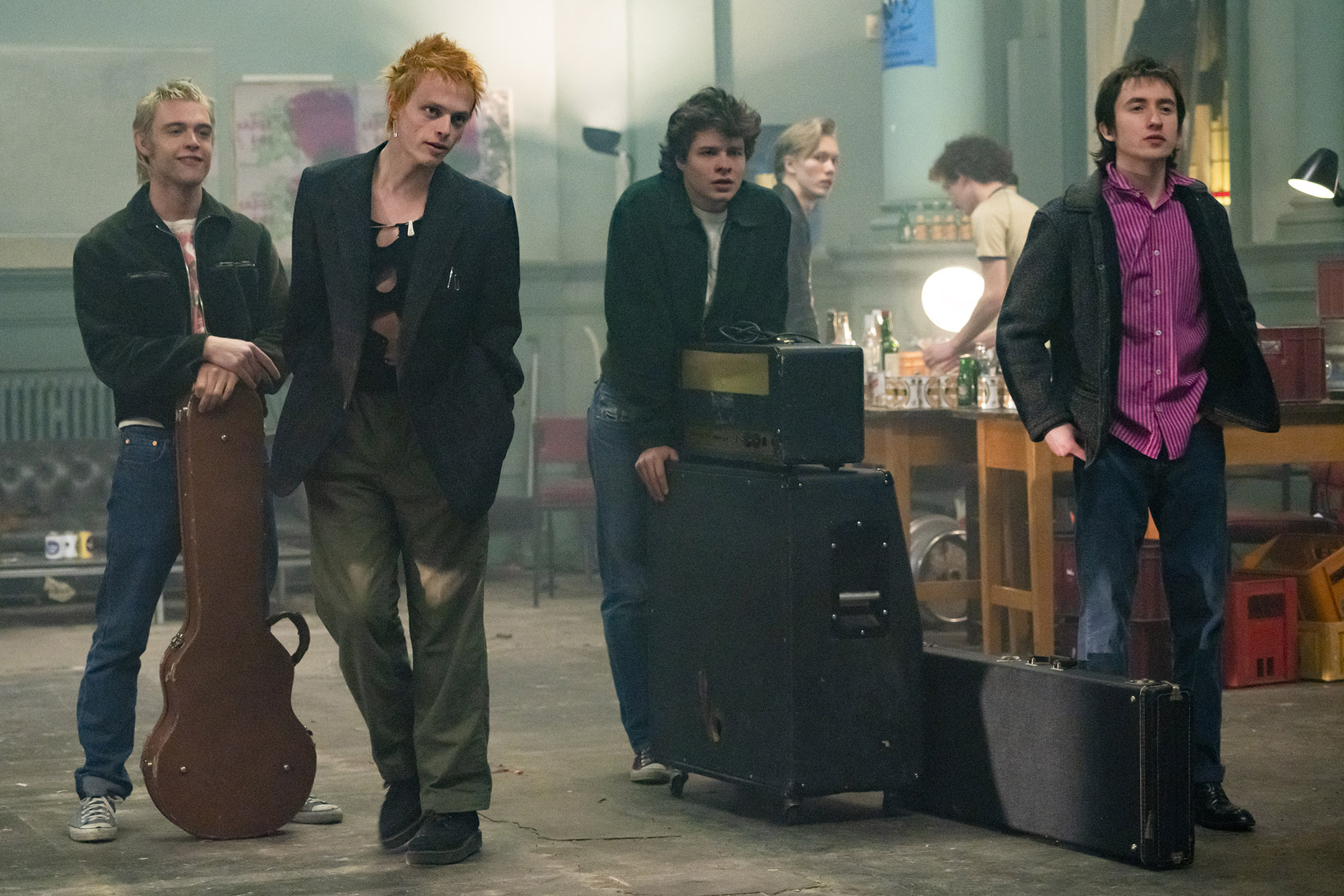 Cast of the new Sex Pistols series on Disney+, 'Pistol'