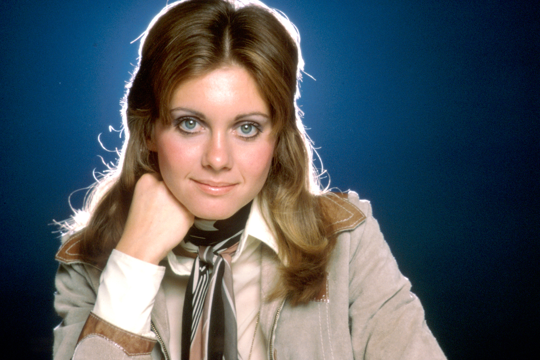 Portrait of Olivia Newton-John taken on 18th December 1971.;    (Photo by King Collection/Avalon/Getty Images)