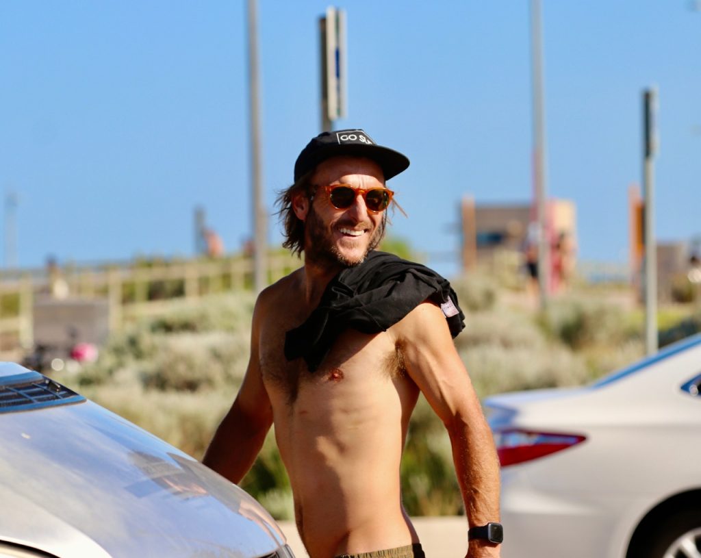 Tom "Bomber" Johnston owner and head coach at GoSurf Perth