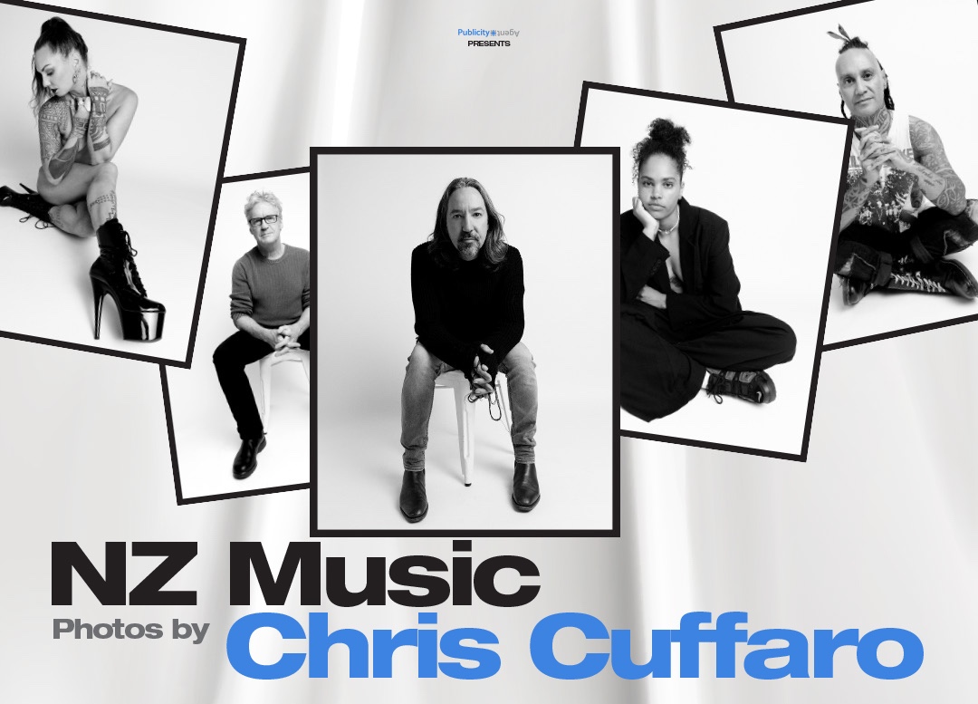 Chris Cuffaro NZ Music exhibition