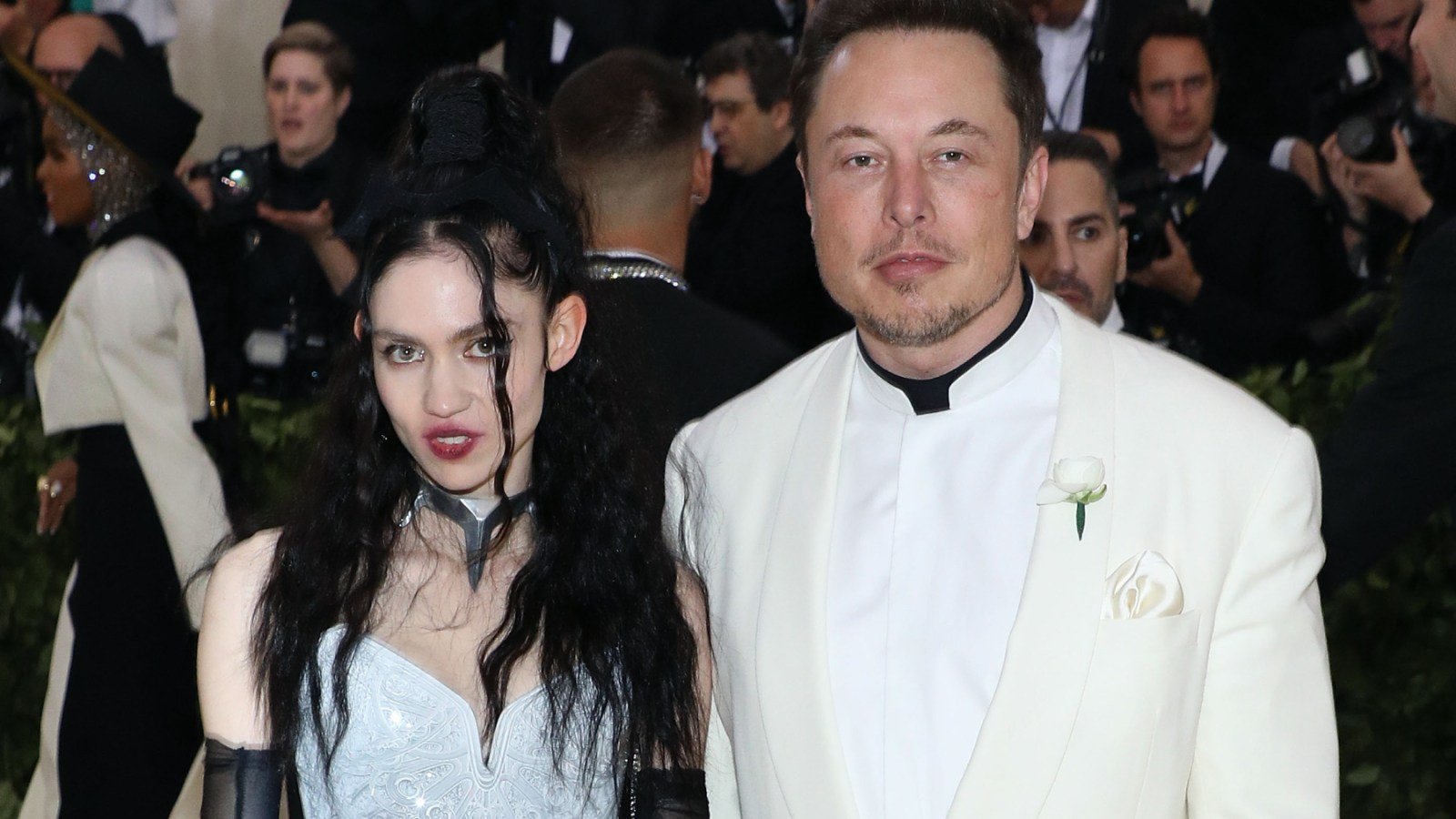 Grimes and Elon Musk