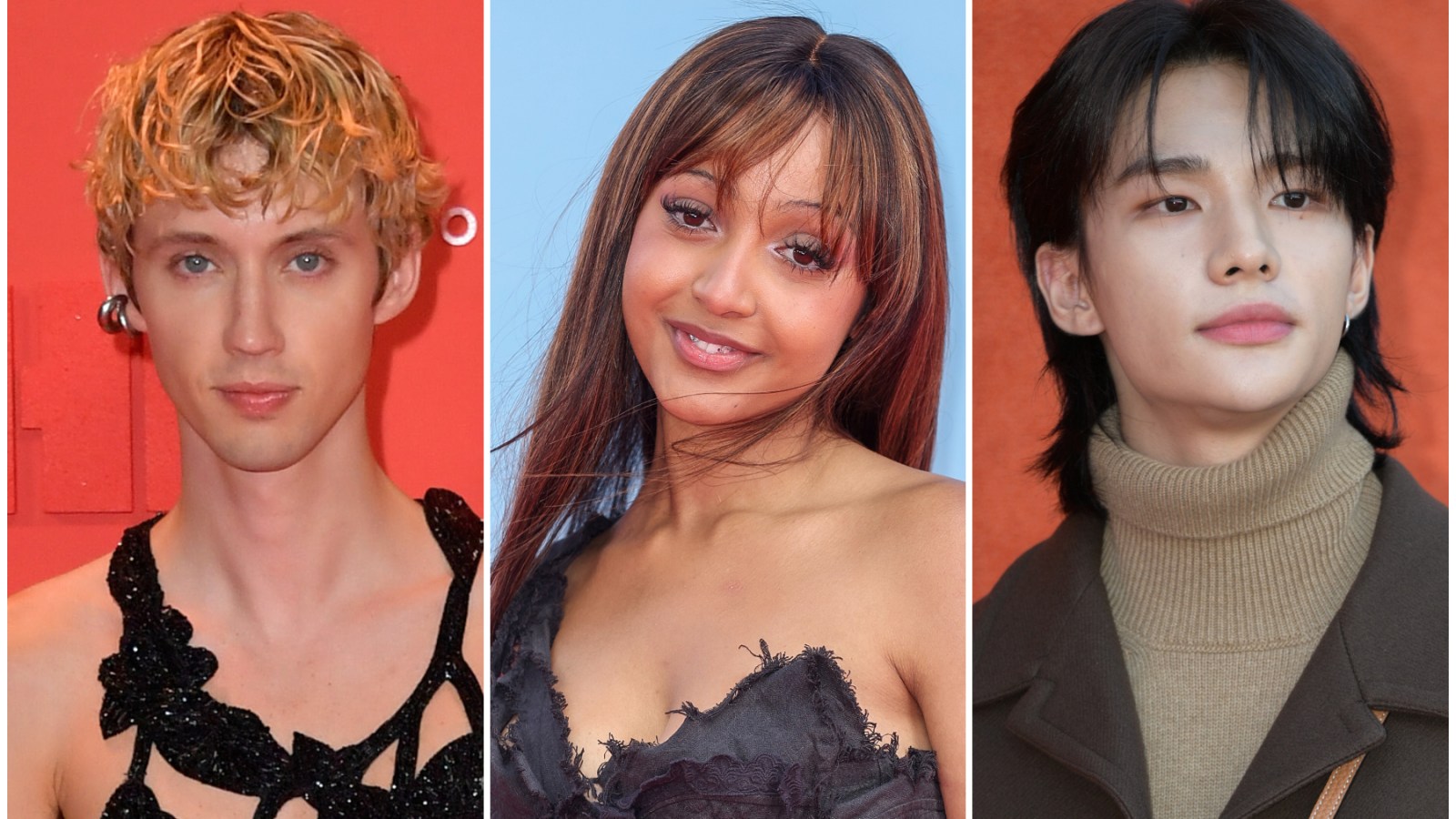 Troye Sivan PinkPantheress Stray Kids Hyunjin