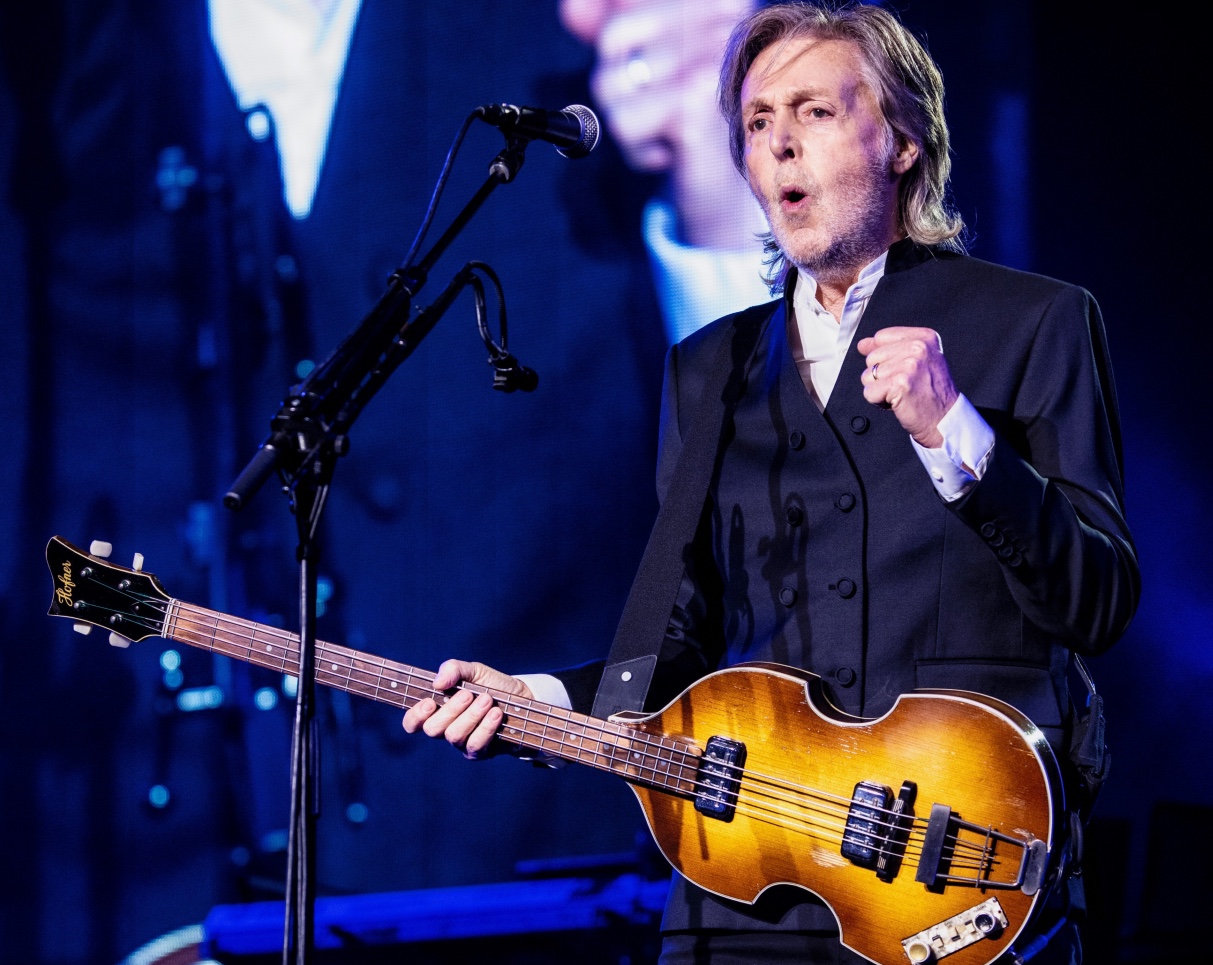 Paul McCartney performs in Adelaide
