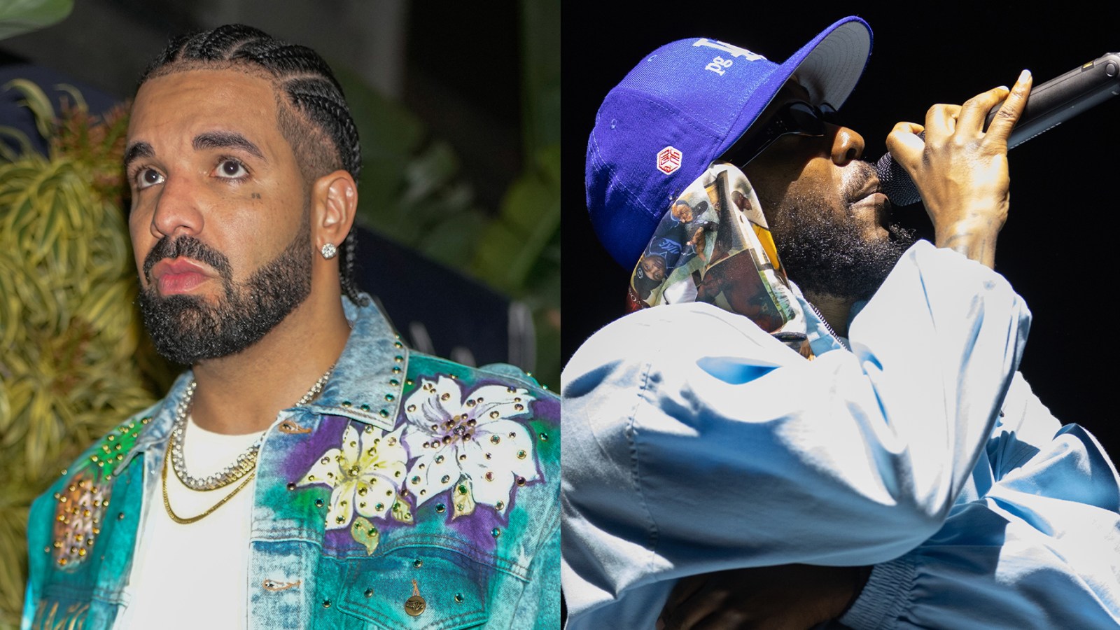 Drake and Kendrick Lamar