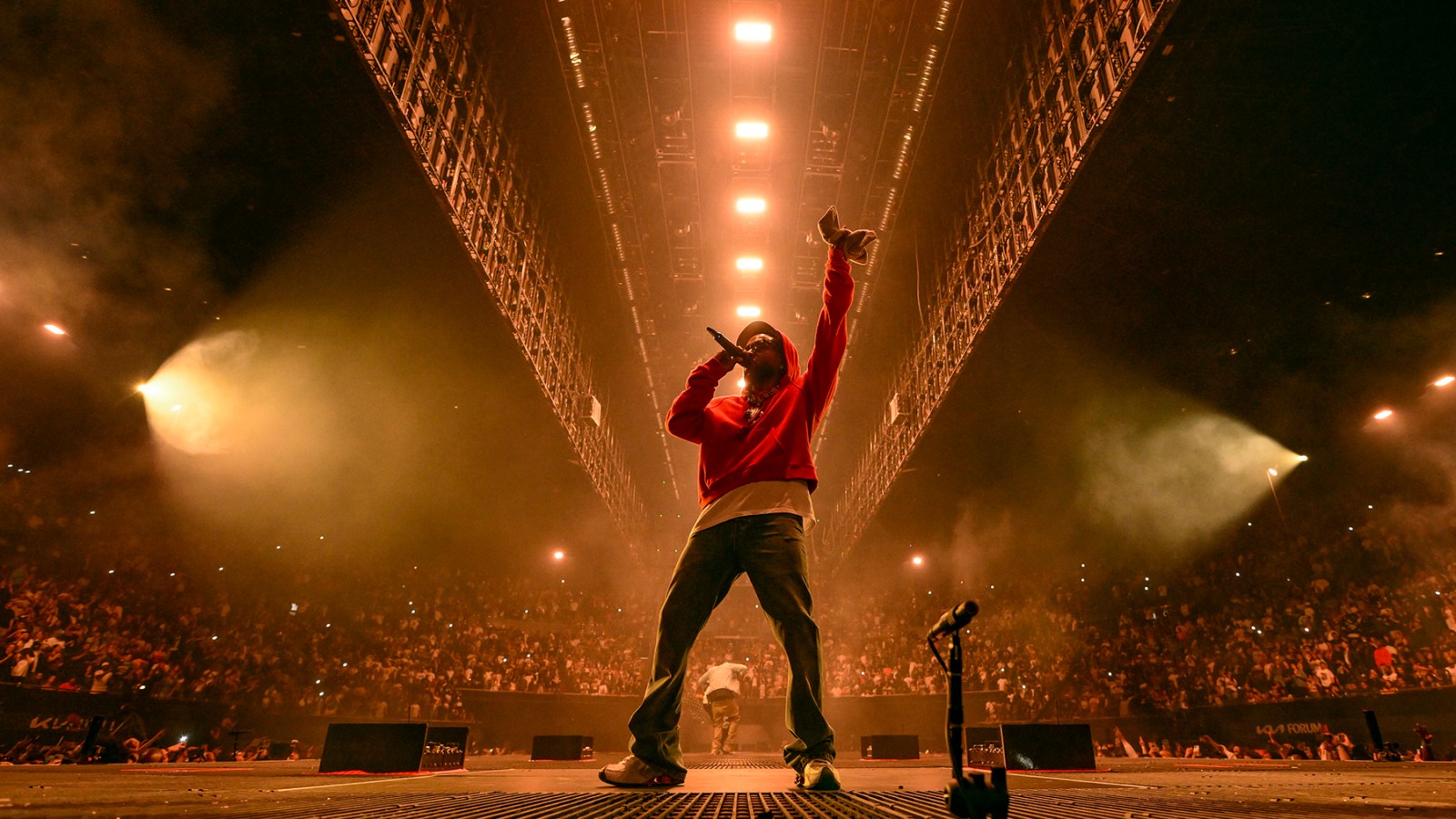 Kendrick Lamar at Juneteenth concert