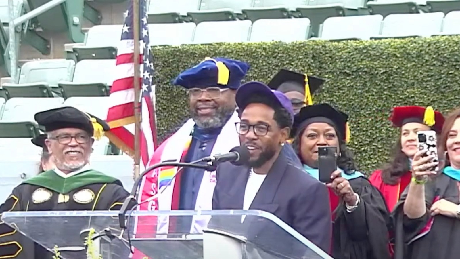Kendrick Lamar's commencement speech Compton College