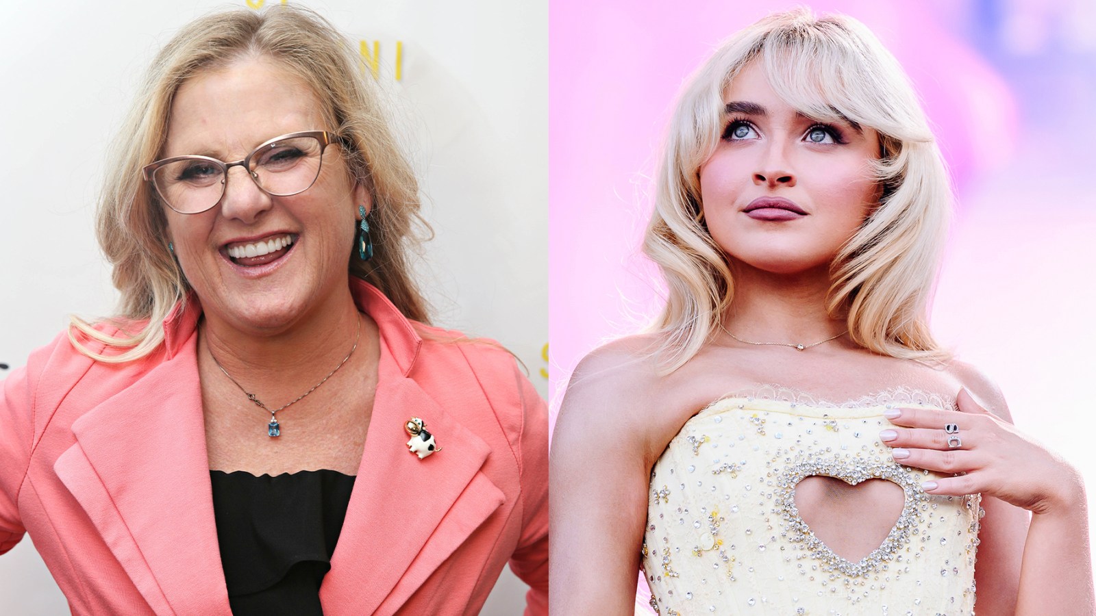 Nancy Cartwright and Sabrina Carpenter