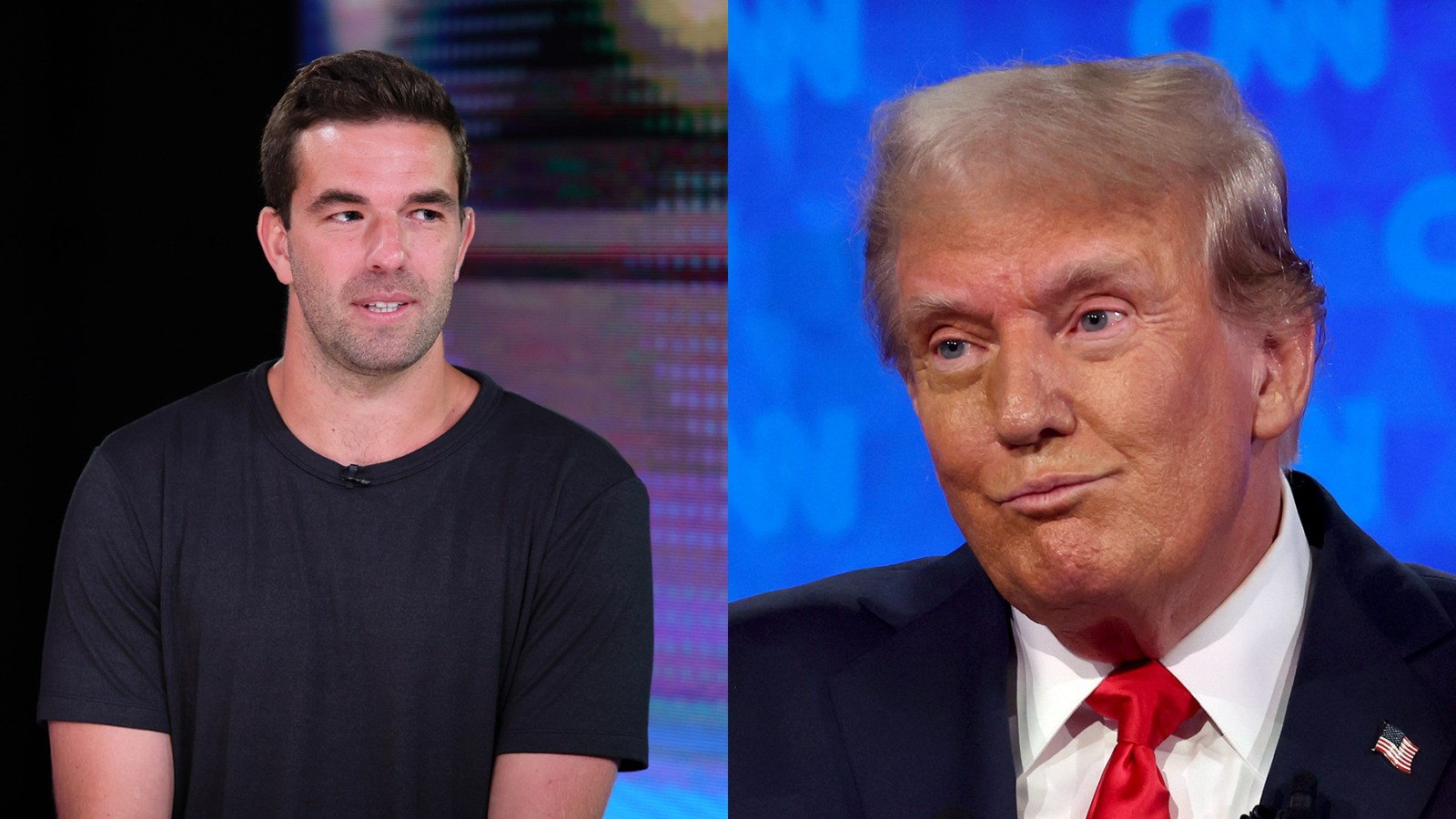 Billy McFarland and Donald Trump