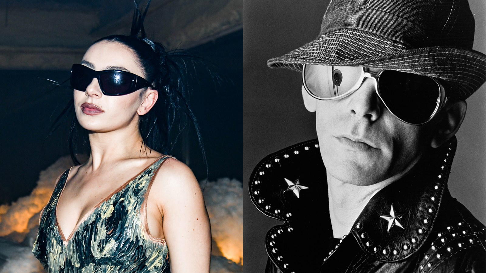 Charli XCX and Lou Reed