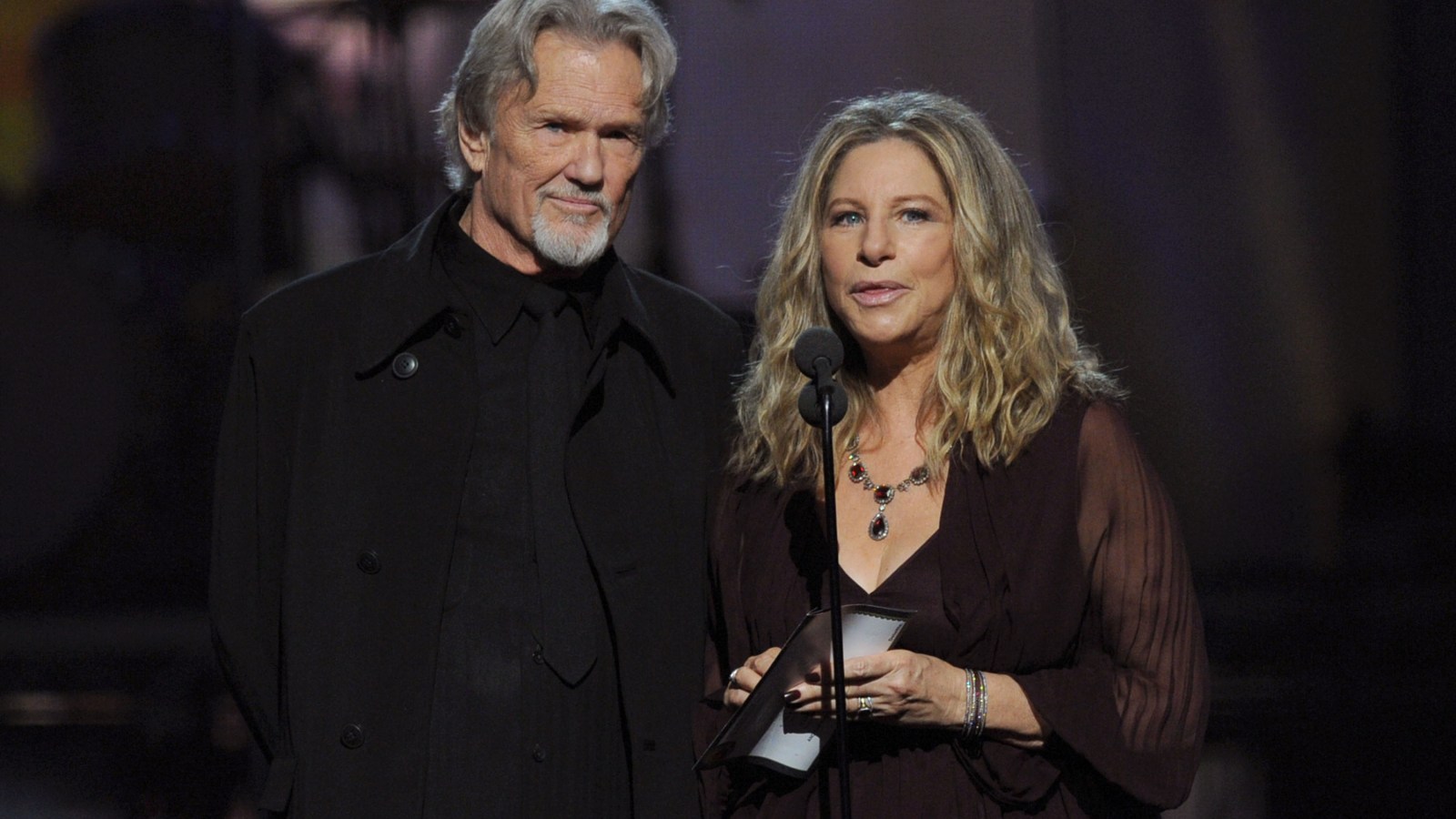 Kris Kristofferson and Barbra Streisand