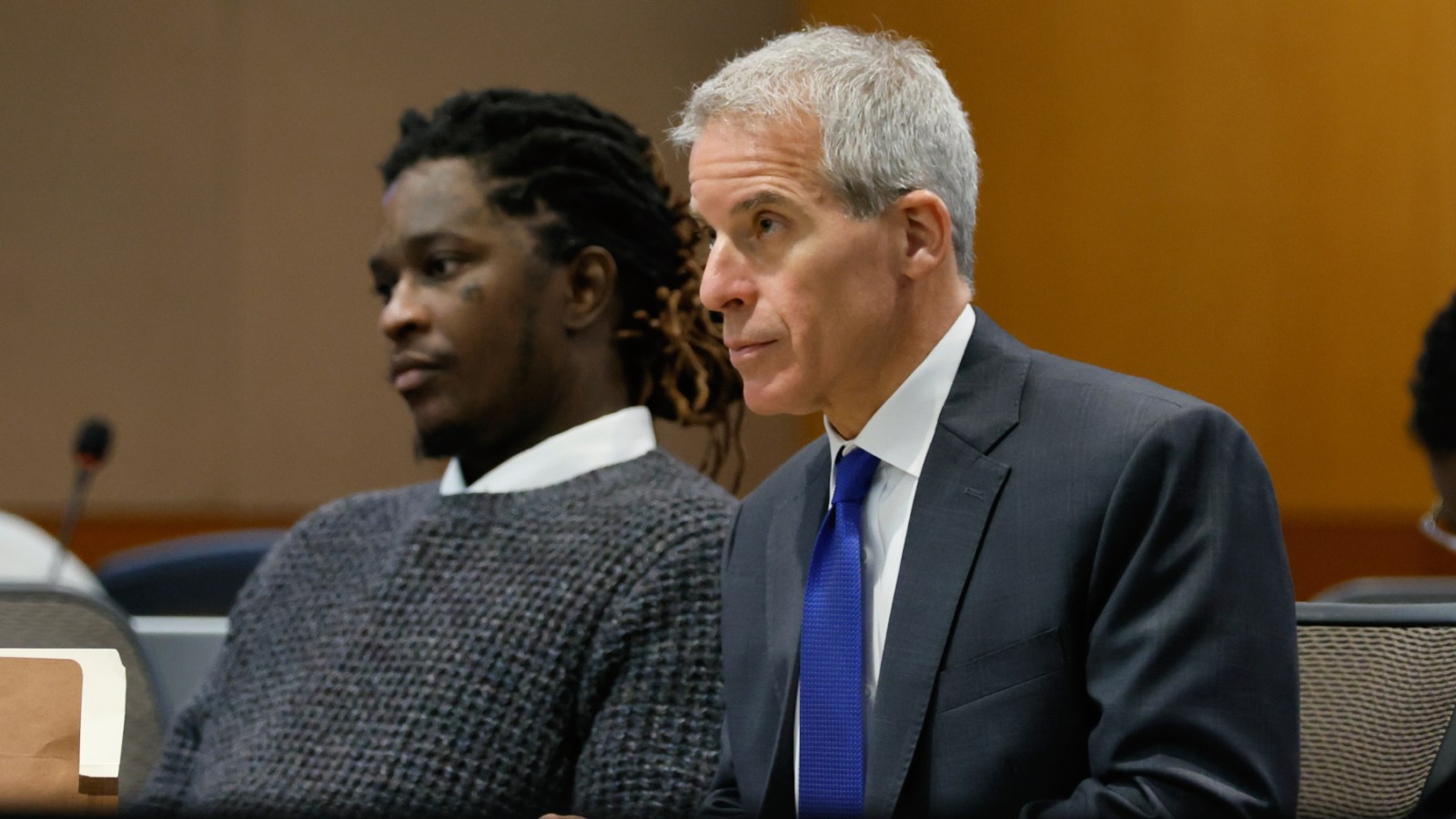 Young Thug and lawyer Brian Steel