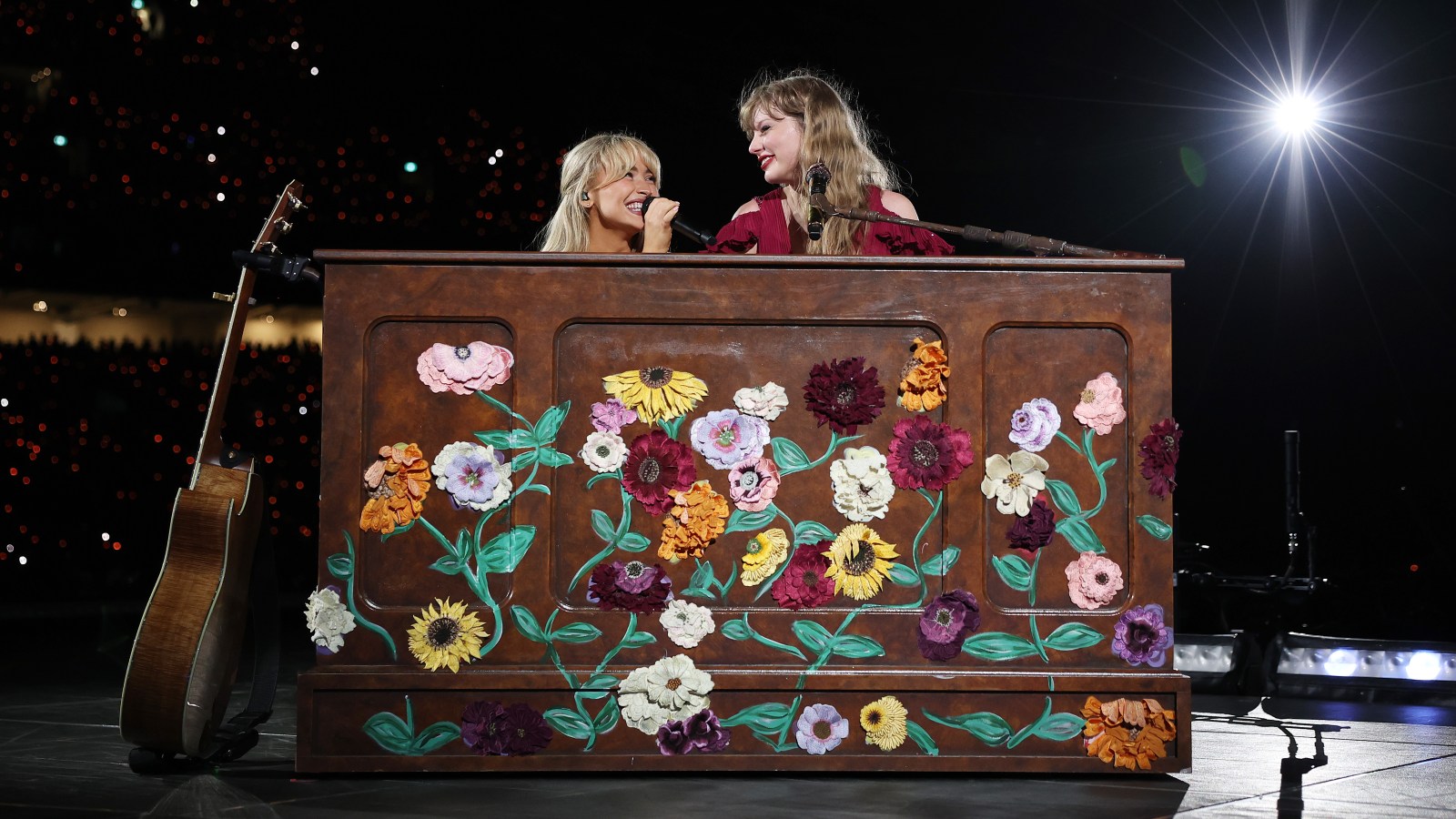 Sabrina Carpenter and Taylor Swift