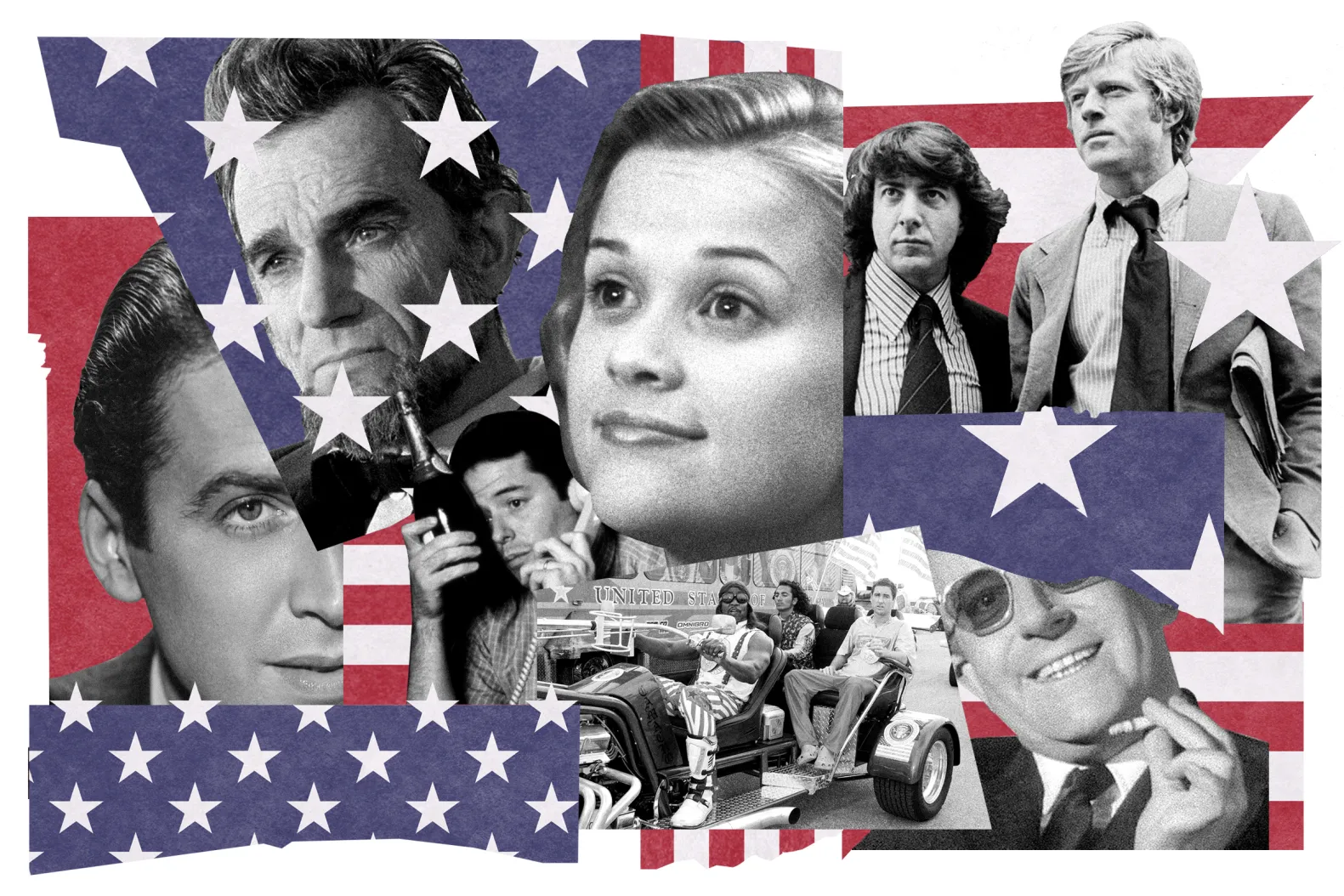 Collage of political movies