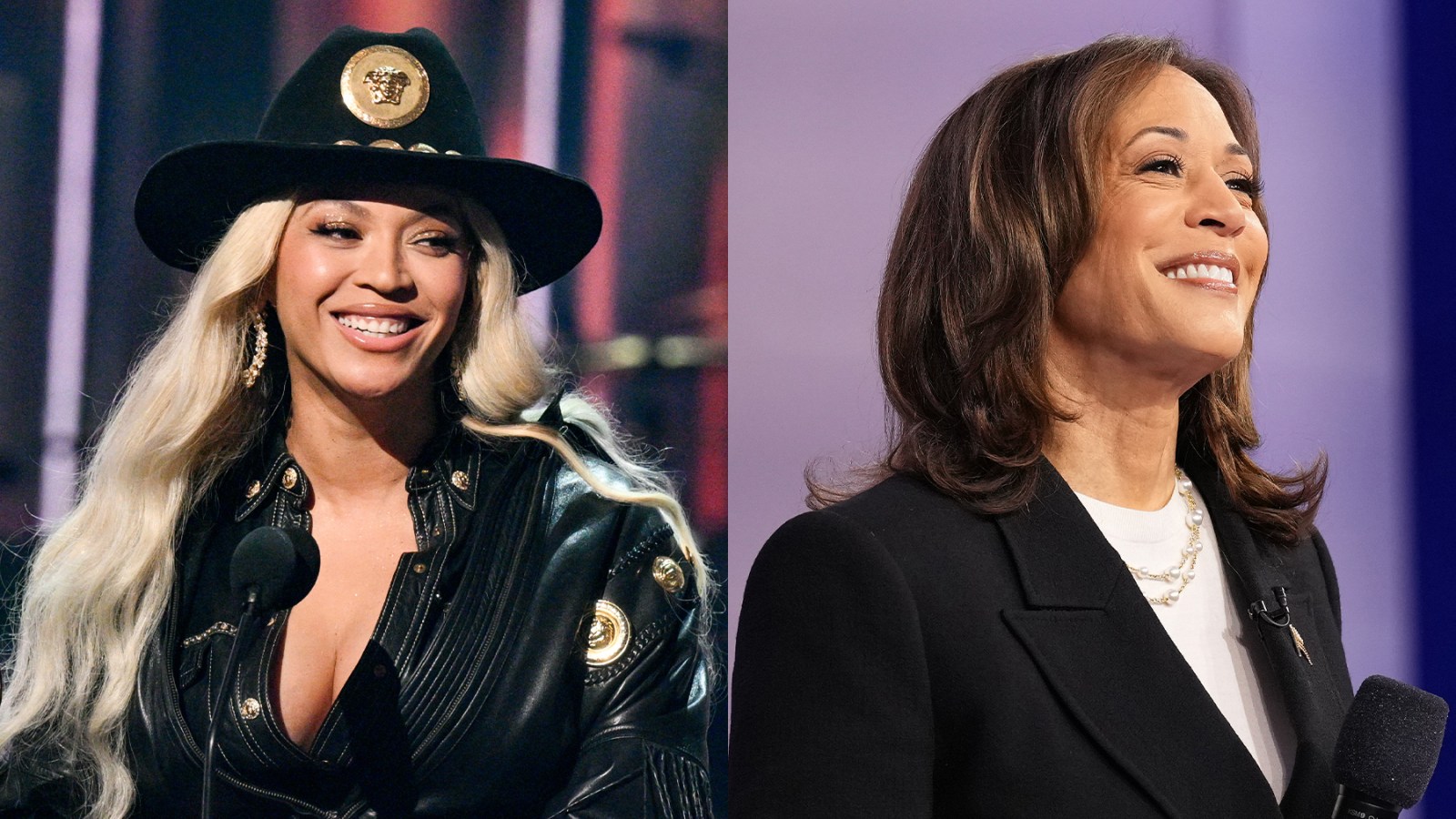 Beyoncé and Kamala Harris