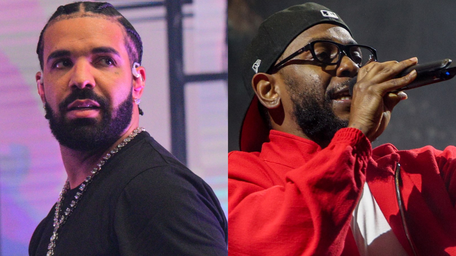 Drake and Kendrick Lamar