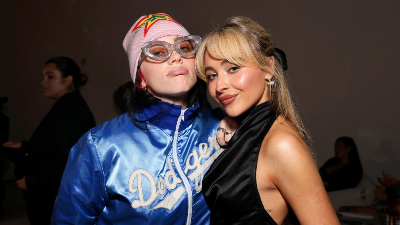 Billie Eilish and Sabrina Carpenter