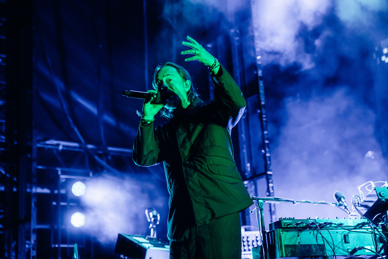Thom Yorke performs in Sydney