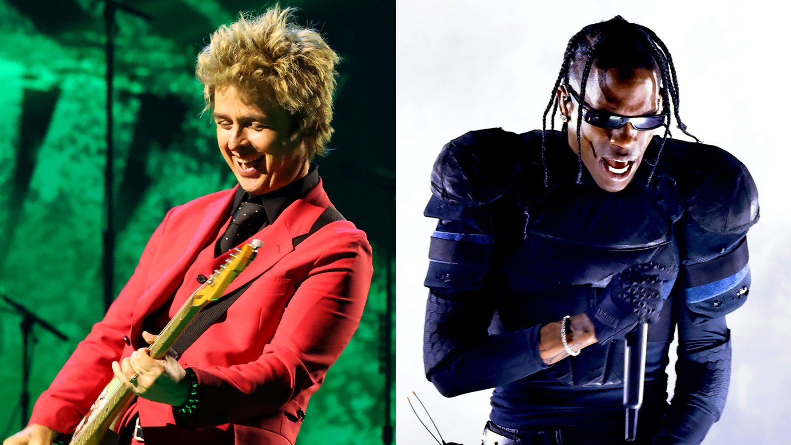 Green Day and Travis Scott