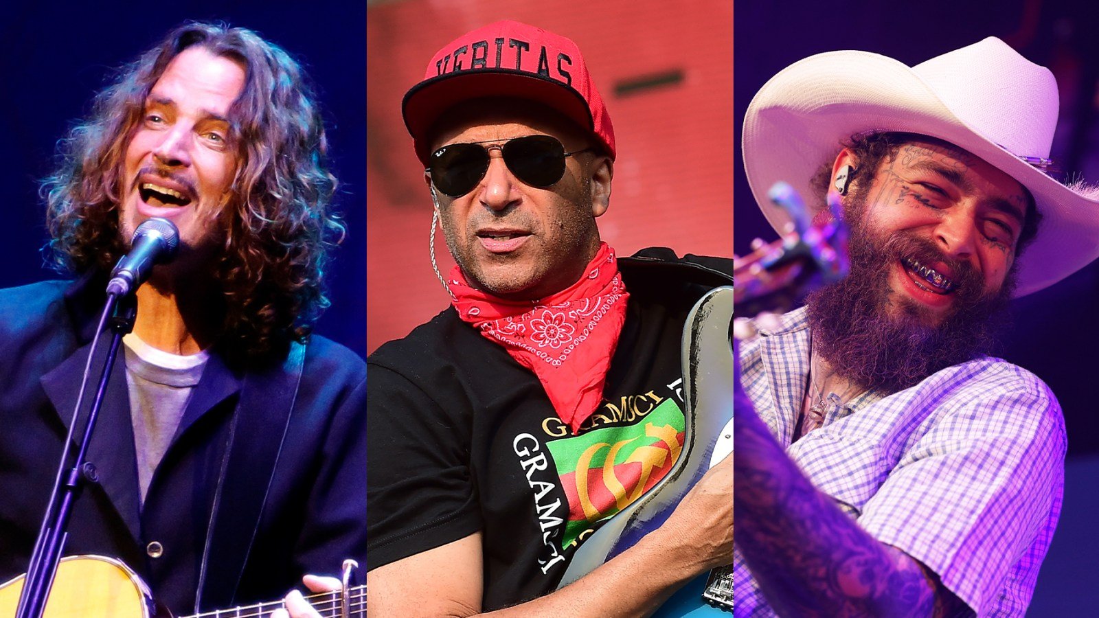 Chris Cornell, Tom Morello and Post Malone