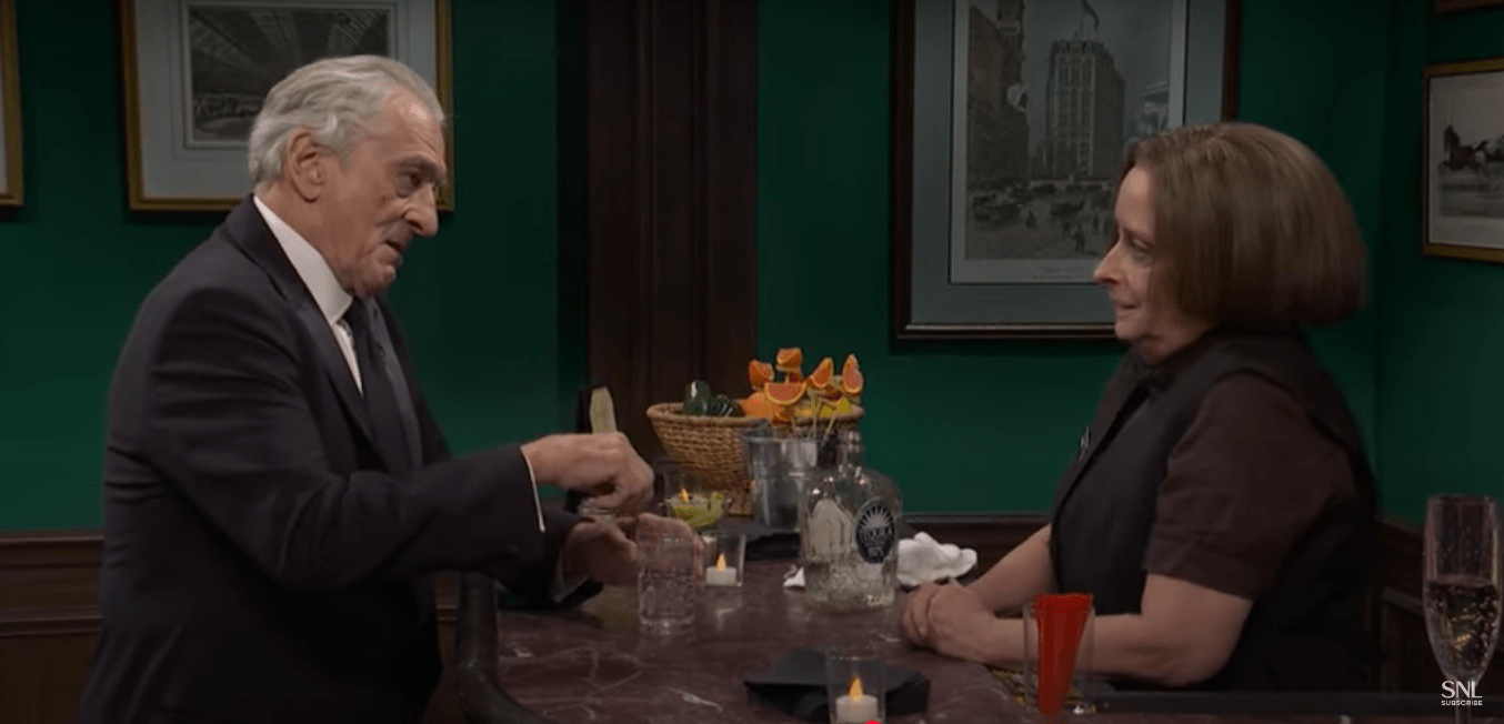 Robert De Niro and Rachel Dratch on SNL50