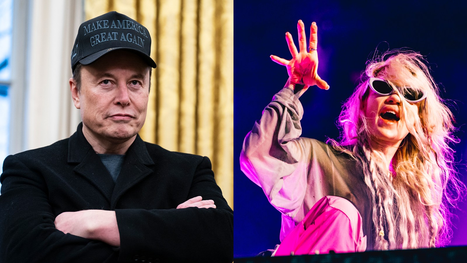 Elon Musk and Grimes
