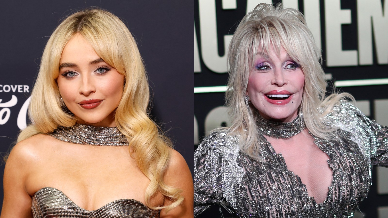 Sabrina Carpenter and Dolly Parton