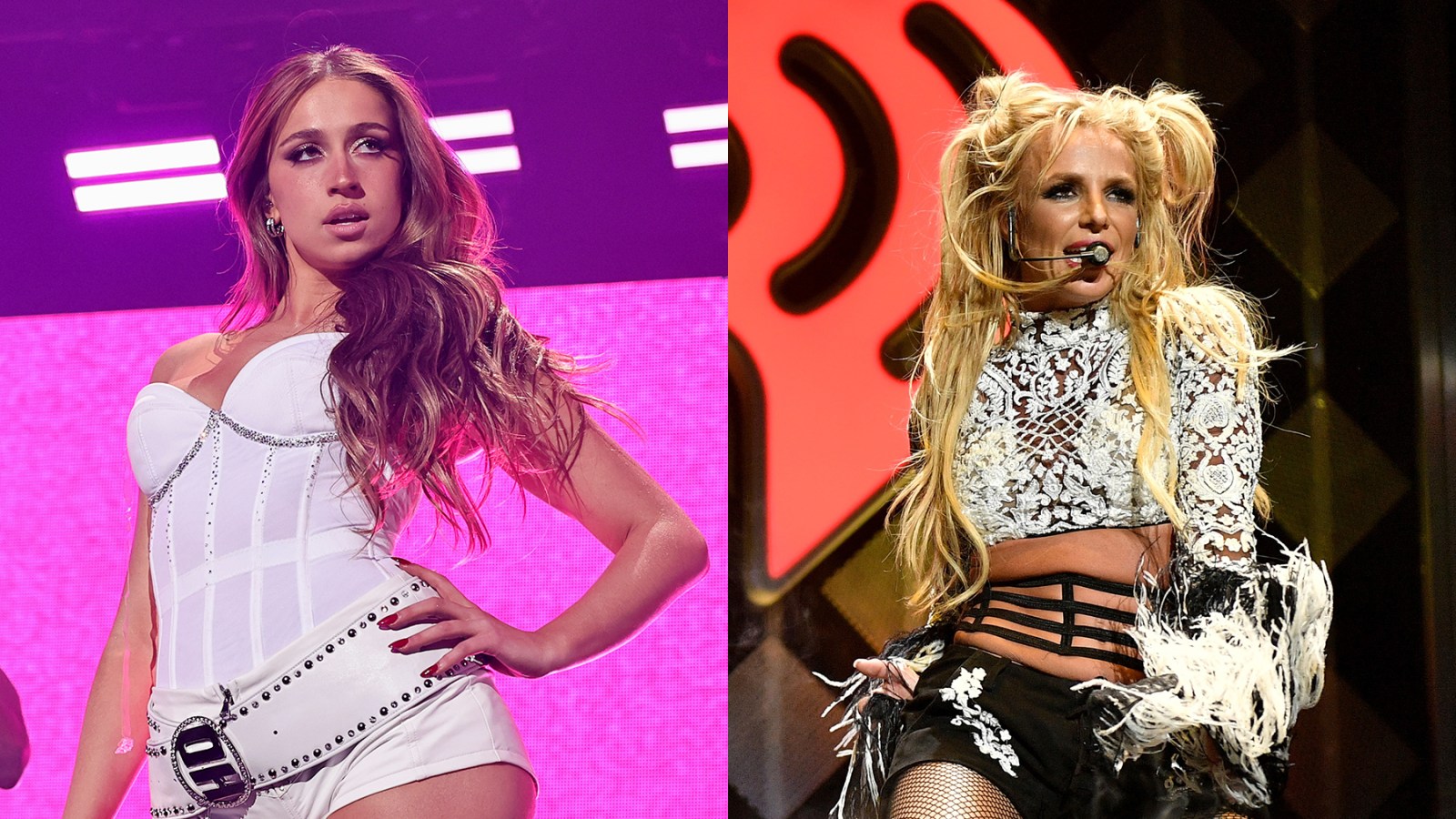 Tate McRae and Britney Spears
