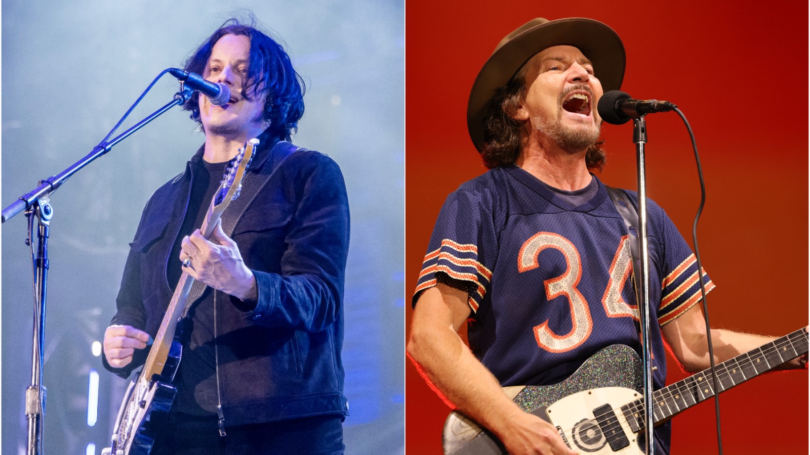 Jack Black and Eddie Vedder