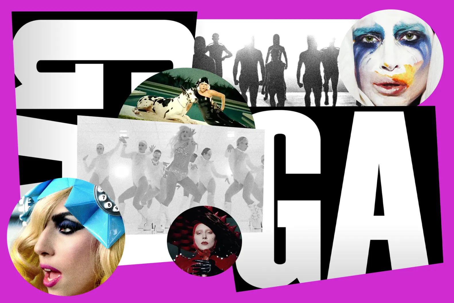 Lady Gaga photo illustration