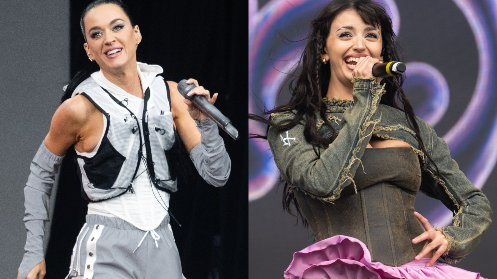 Katy Perry and Rebecca Black