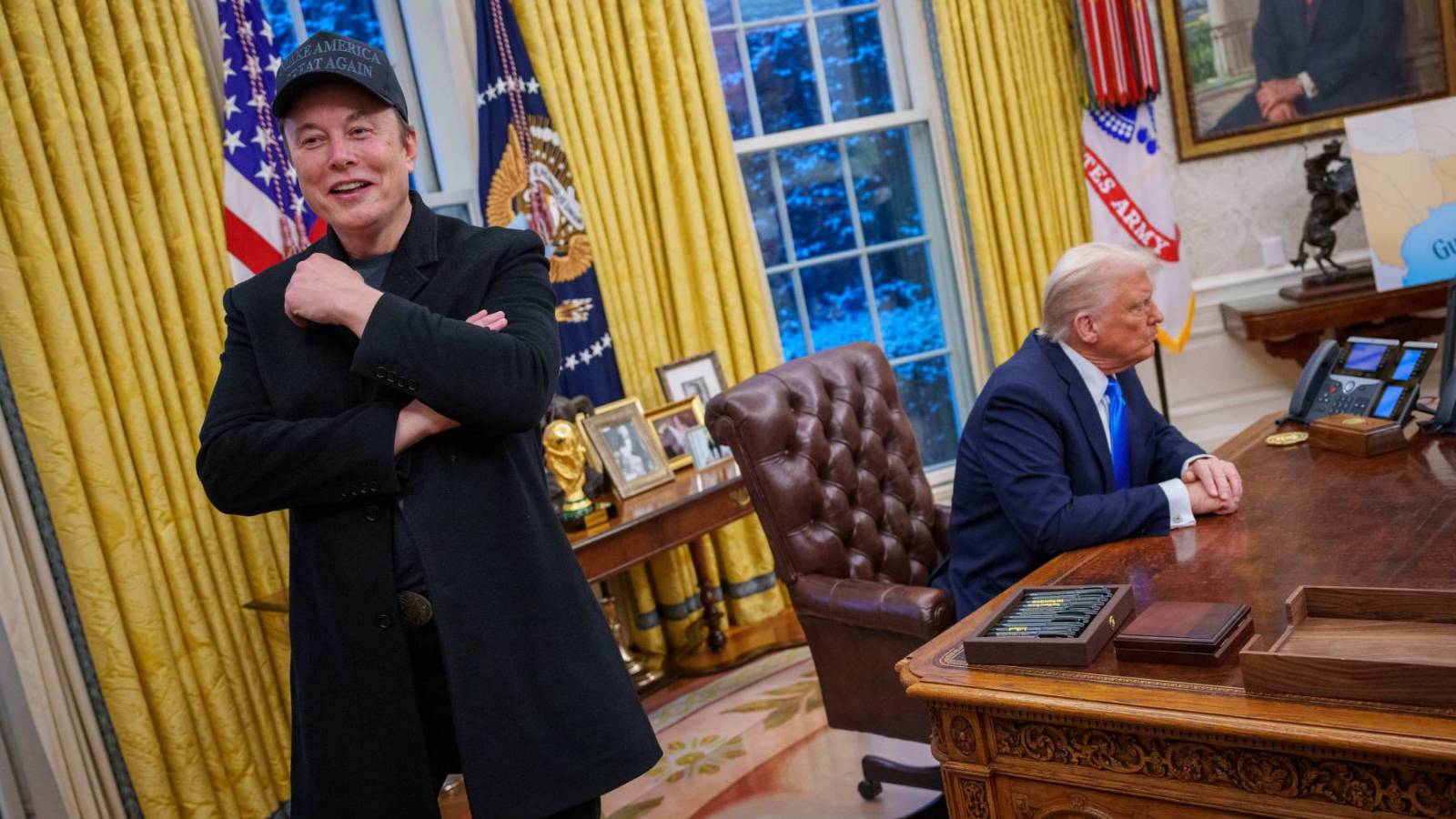 Elon Musk and Donald Trump