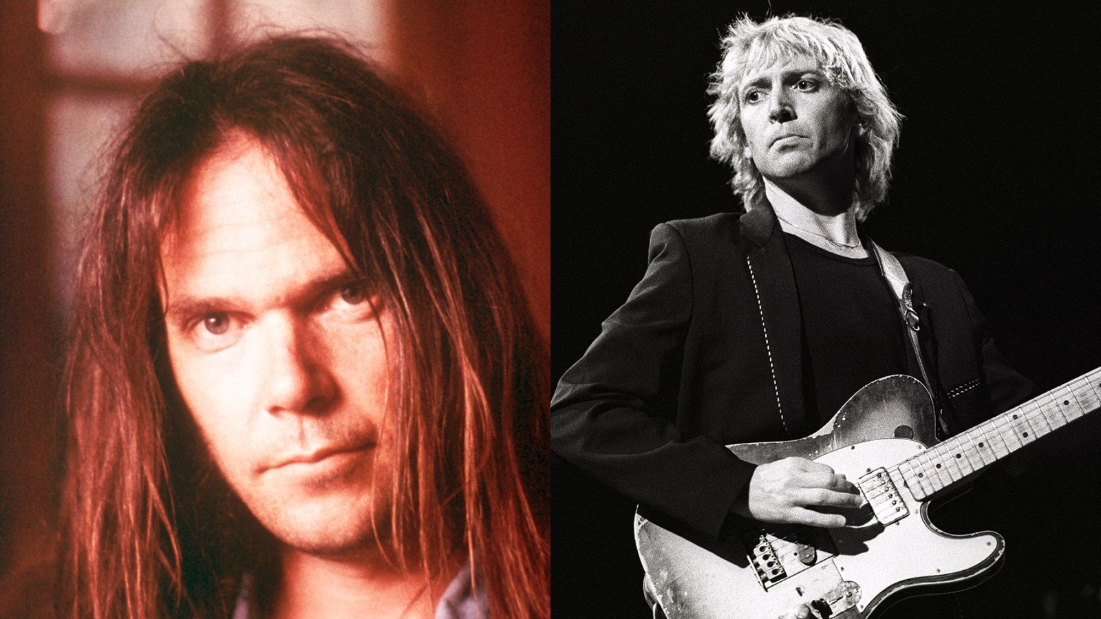 Neil Young and Andy Summers