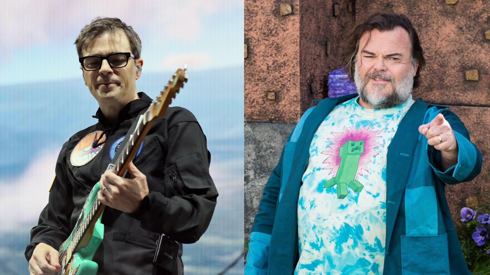 Rivers Cuomo and Jack Black